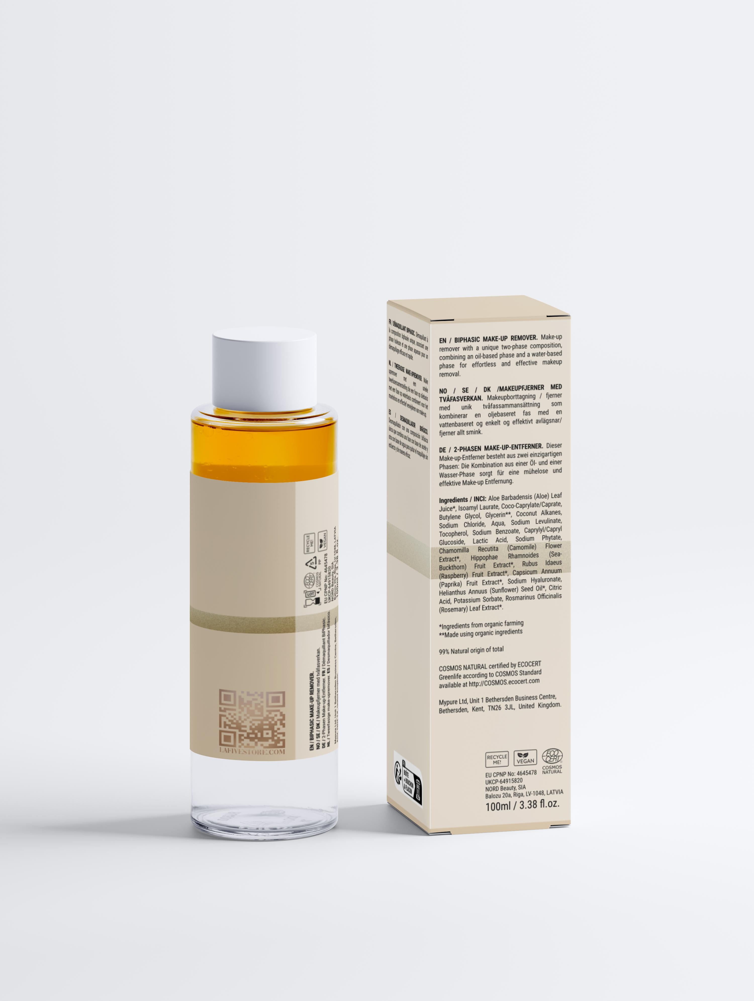 BiPhasic Make-up Remover, Fragrance Free