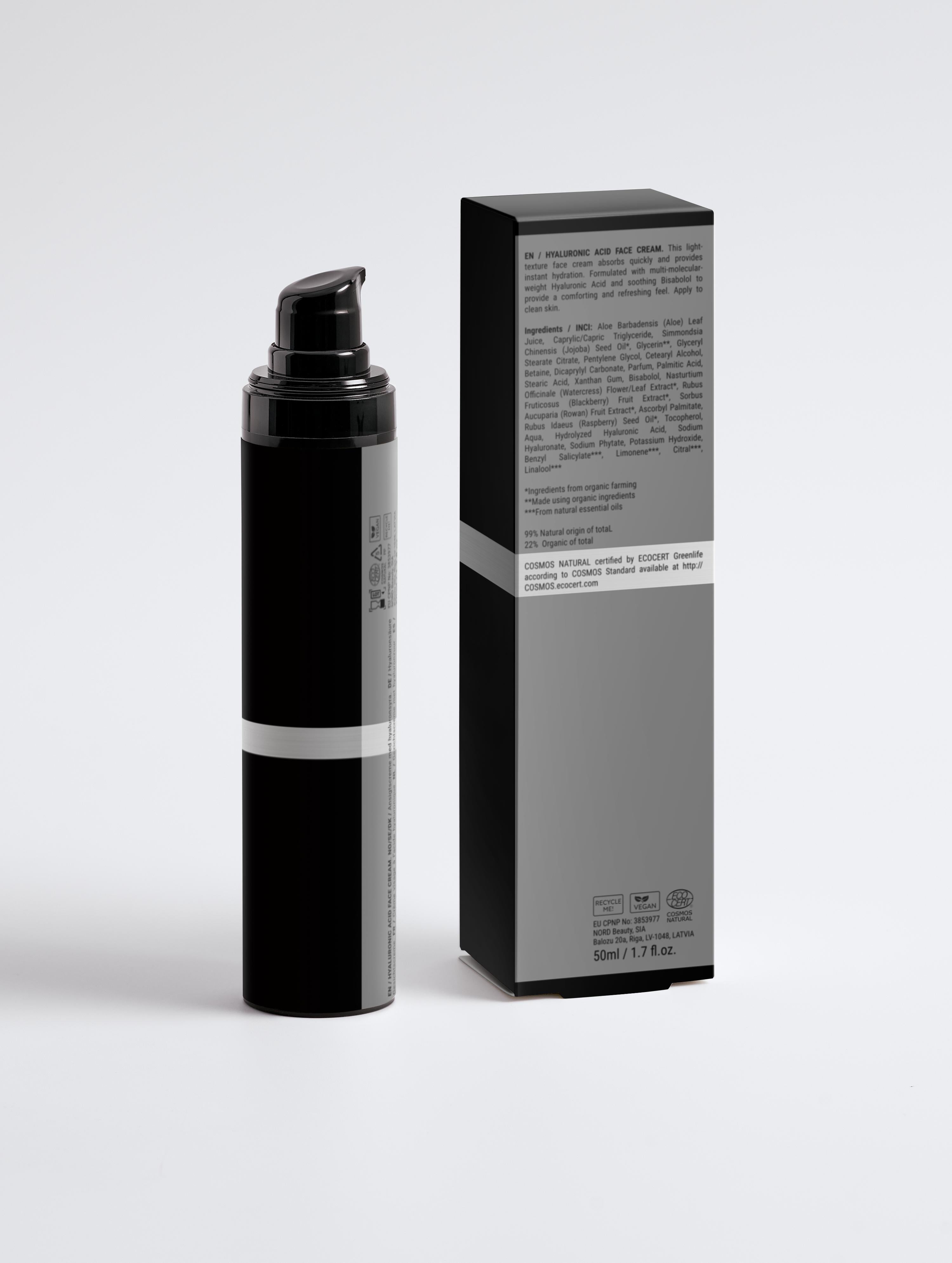 Hyaluronic Acid Face Cream for Men