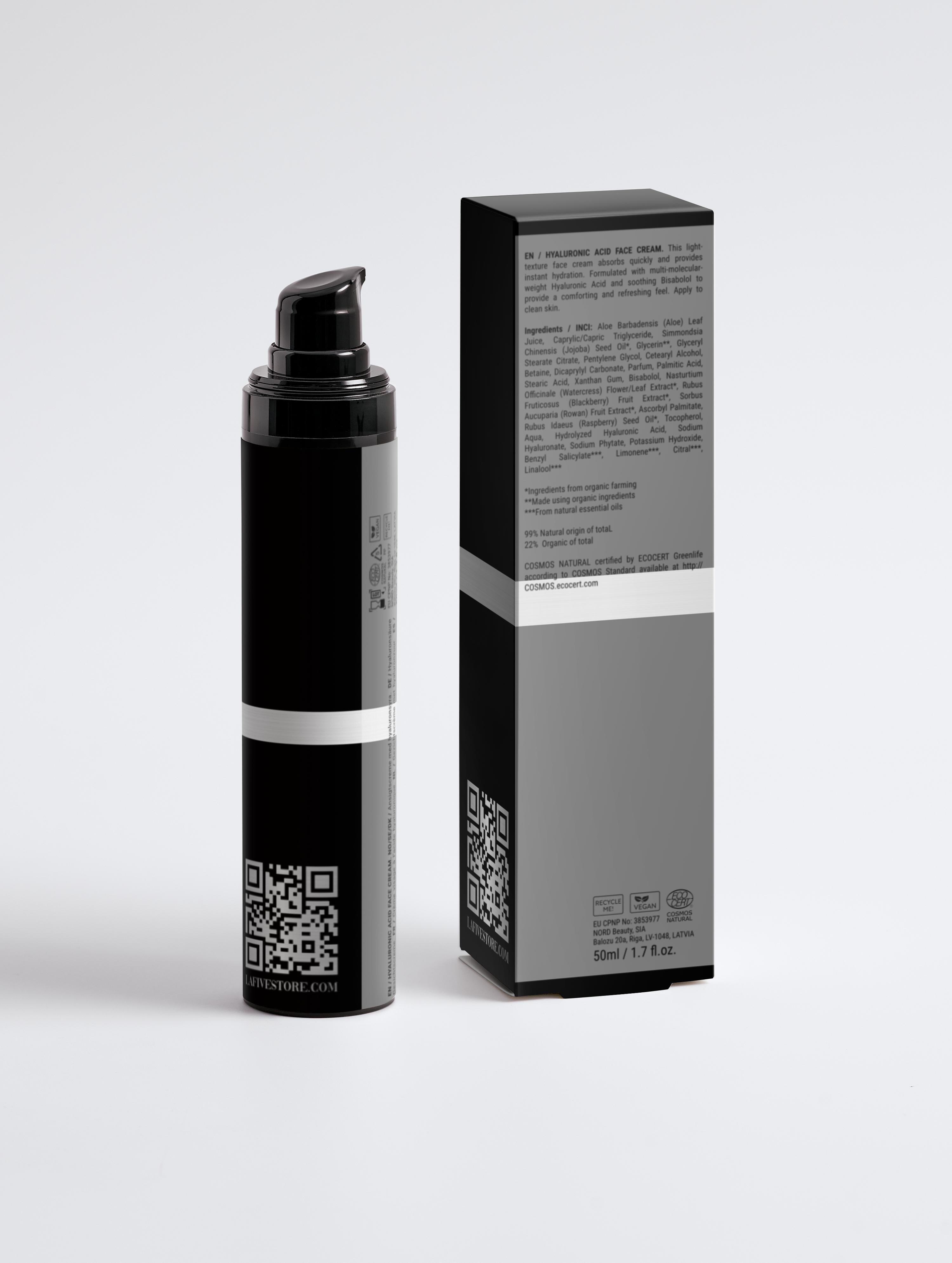 Hyaluronic Acid Face Cream for Men