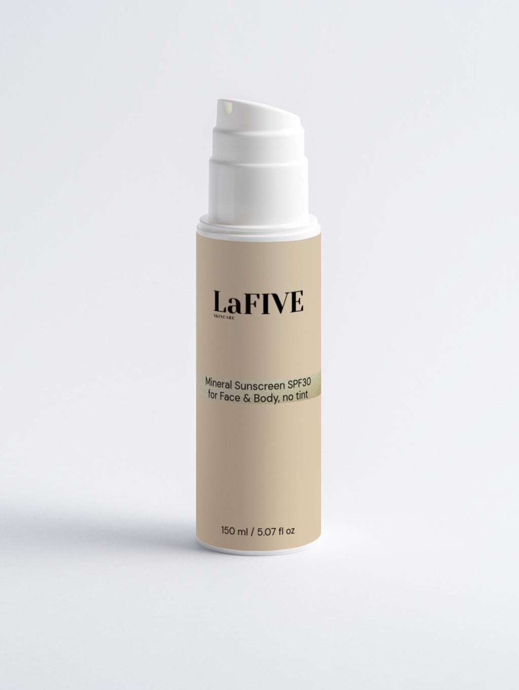 Mineral Sunscreen SPF30 for Face & Body, no tint